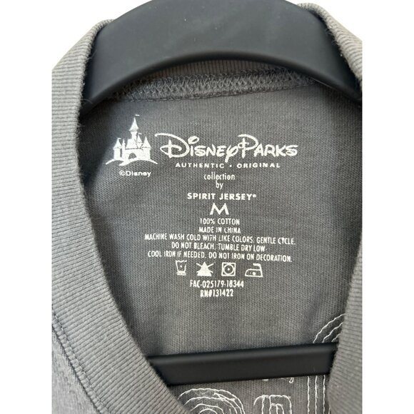 Walt Disney World Sz. M Briar Rose Gold Sequin Gray Long Sleeve Spirit Jersey - Picture 11 of 11